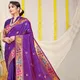 PURPLE__Royal Rajgharana Sarees